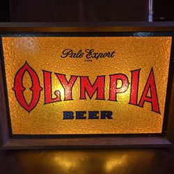 Olympia Beer Sign