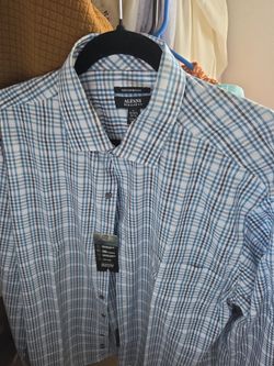 Alfani Mens Sz. L Long Sleeve Shirt