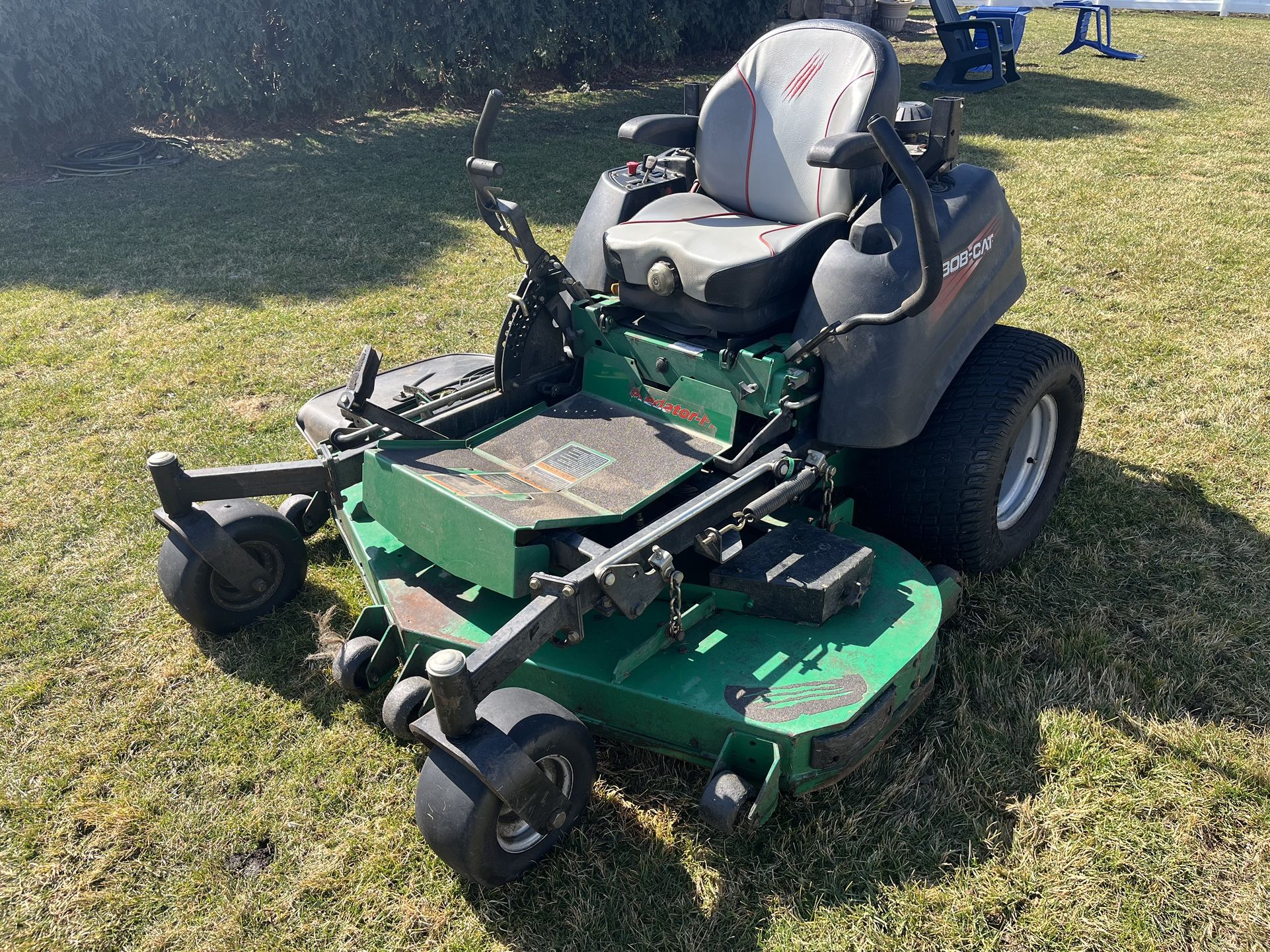 BObCAT Predator Pro 61” ZeroTurn Mower for Sale in Monee, IL OfferUp