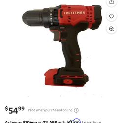 Craftsman 20 Volt Cordless Drill Driver 