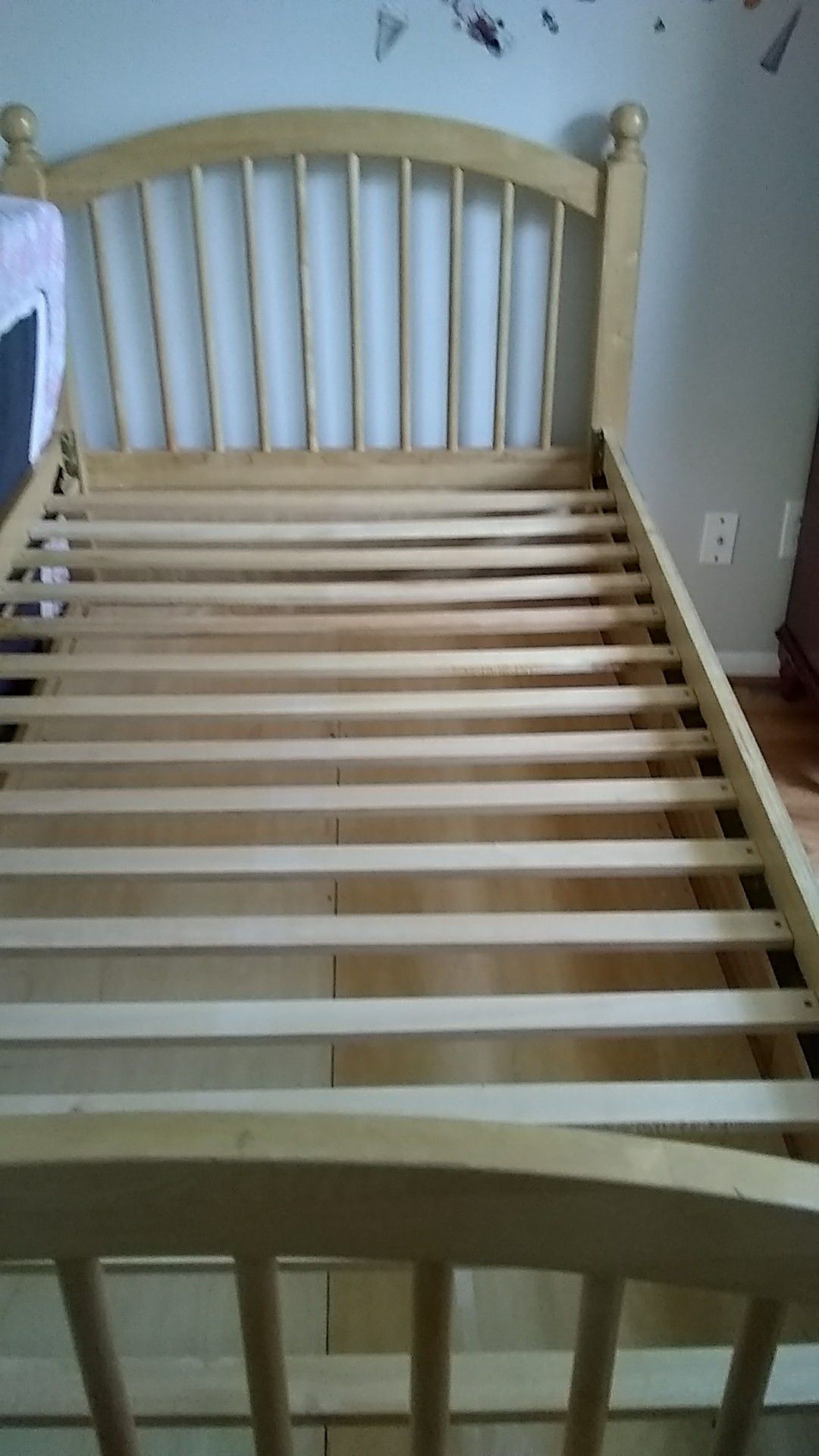 a twin bunk bed with 3 drawers