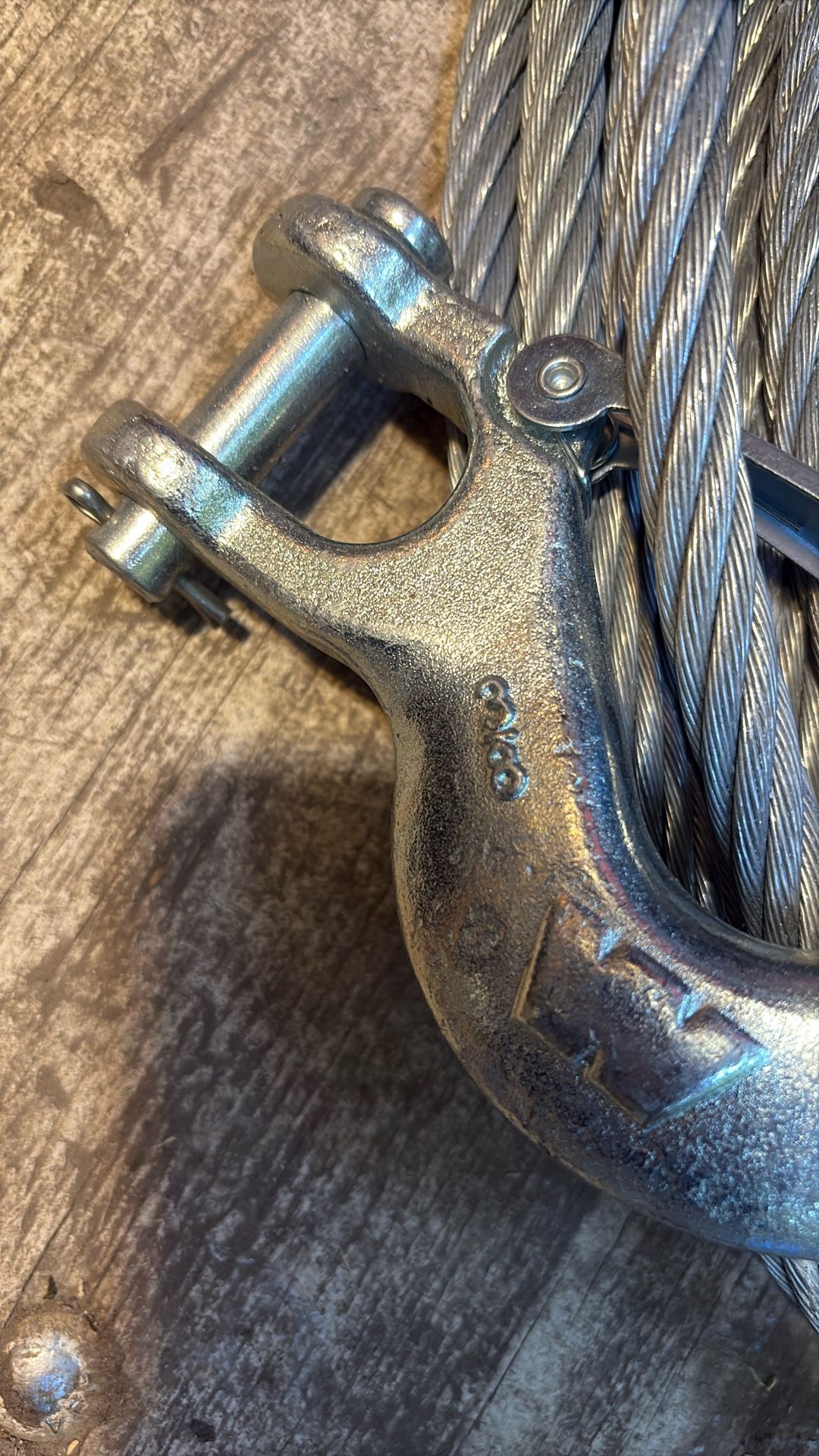 Galvanized steel wire rope (cable)