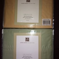  Luxurious Concierge Collection 4 Piece Queen Sheet Set
