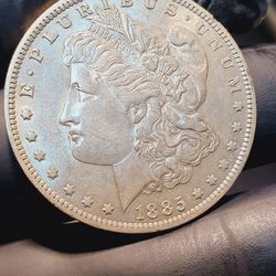 1885-O Morgan Silver Dollar 