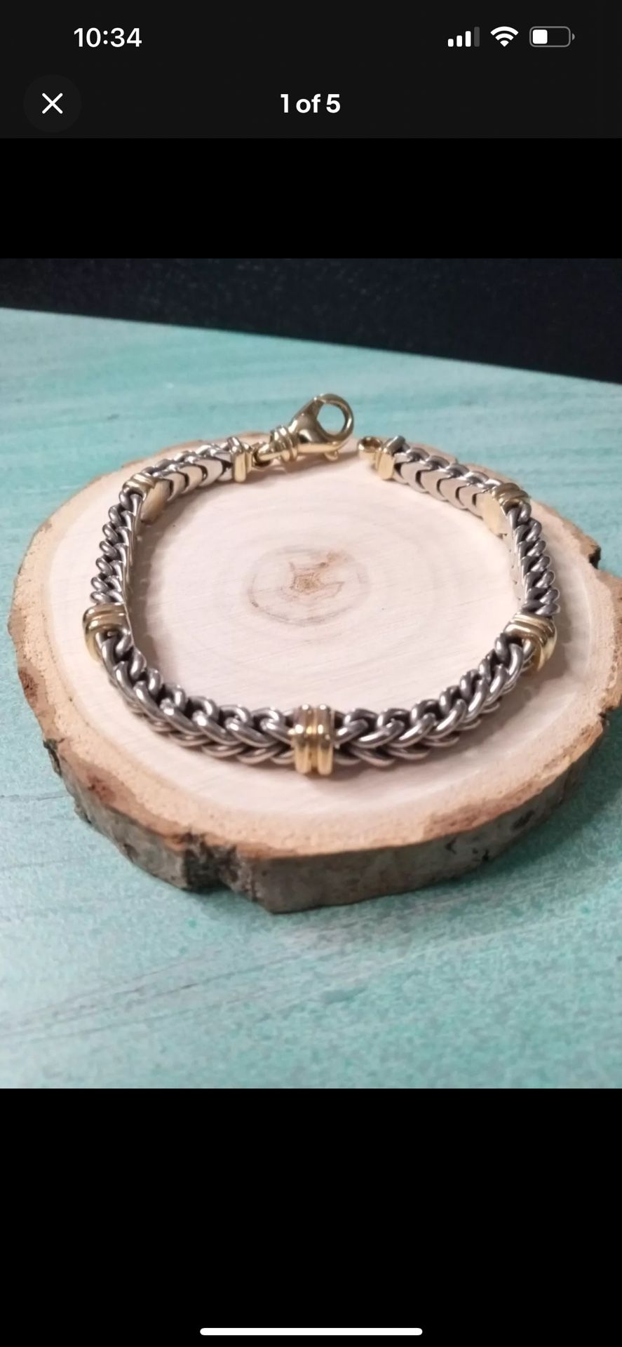 Solid 14KT Gold Mixed HEAVY 29 Grams