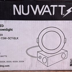 Nuwatt 6” 120V LED Canless Light Downlight