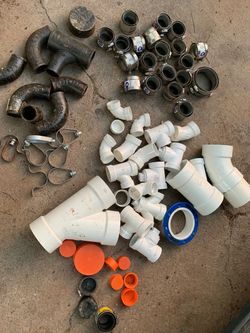 Mixed Lot of Plumbing Pipe Fittings