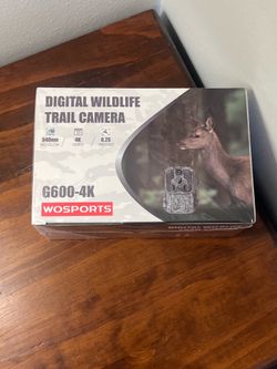 WOSPORTS G600-4K 4K Trail Camera 940nm No Glow Wi-Fi Night Vision Waterproof