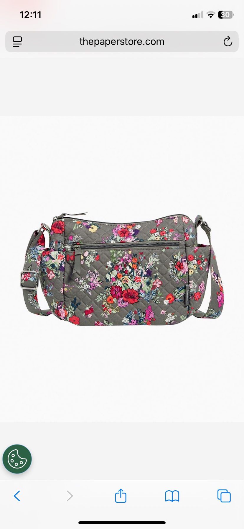 Vera Bradley Hope Blooms Crossbody Bag