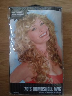 70' bombshell wig