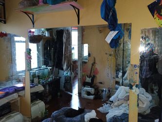Big Frameless Mirror