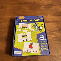 Kids Spell It Out Educational Game Shipping Avaialbe 