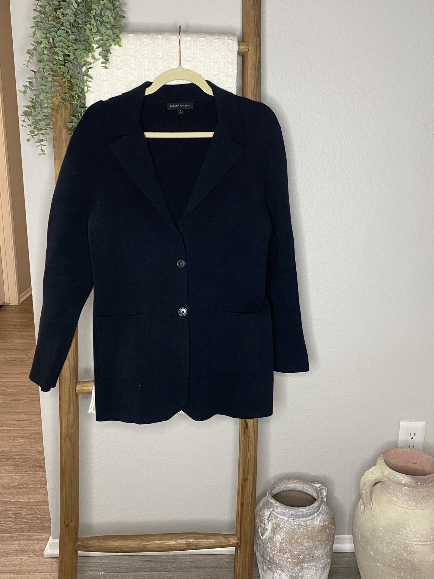 Banana Republic Cardigan Style Blazer