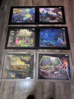 Disney puzzles with frames