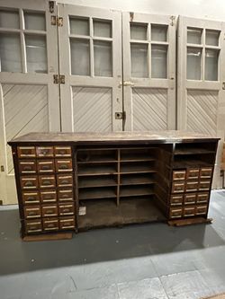Apothecary cabinet