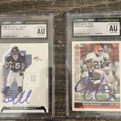 Signed Jersey And Cards 