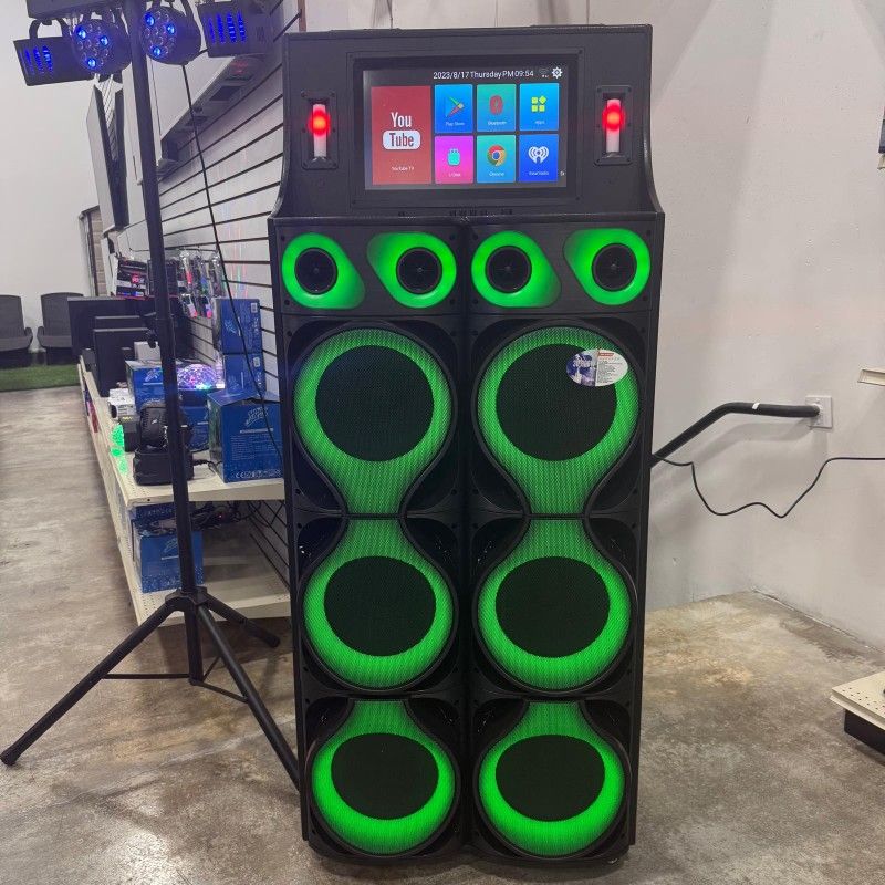 Speaker With Touchscreen Display