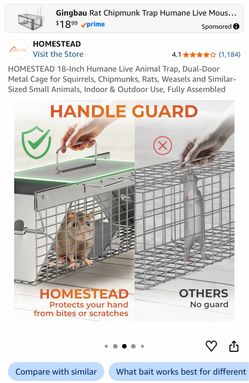Animal tap metal cage