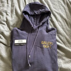 Gallery Dept Blue Hoodie