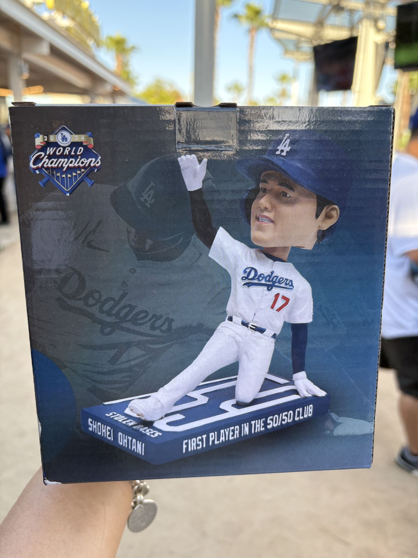 2025 Dodgers Shohei Ohtani 50/50 Club Bobblehead – Limited Edition Giveaway!