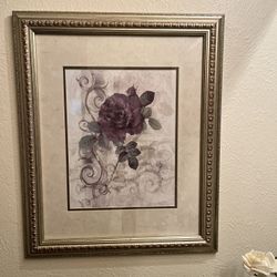 Artwork & Matching Mirror 