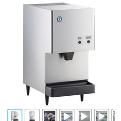 Hoshizaki DCM-270BAH Countertop Ice Maker and Water Dispenser - 8.8 lb. Storage Air Cooled