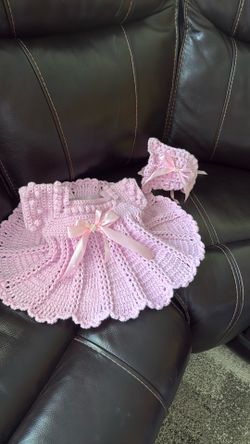 Baby girl dress set