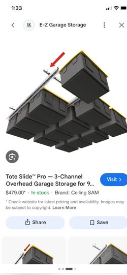 Bin slide system