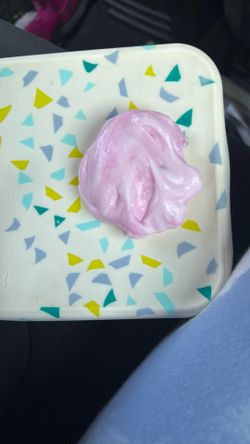 Pink stretchy slime
