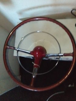 1956 Chevy Bel Air steering wheel