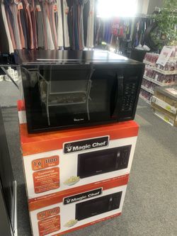 Microwave Oven 1.6 Cu.ft 1100 Watts 