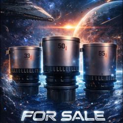 🎬 BLAZAR REMUS ANAMORPHIC B SET: 33, 50, 85. A BETTER YOU....TODAY