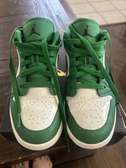 JORDAN LOW TOPS PINE GREEN