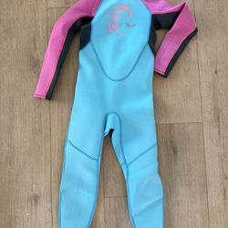 Girls Kids Wetsuit Sz 6