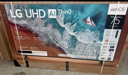 75 Tv $55 Down On Financing Free Delivery Six Month Warranty 75 Lg 4K Hdtv