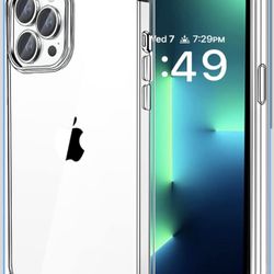JJGoo Compatible with iPhone 13 Pro max Case Clear.