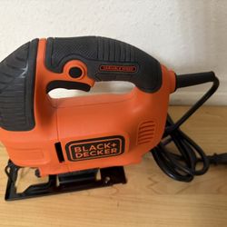 Black + Decker Jig Saw 4.5 Amps Corded Electric