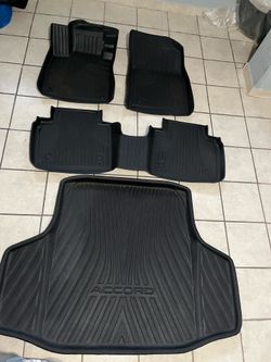 Honda accord 2023-2026 rubber mats and trunk + original mats