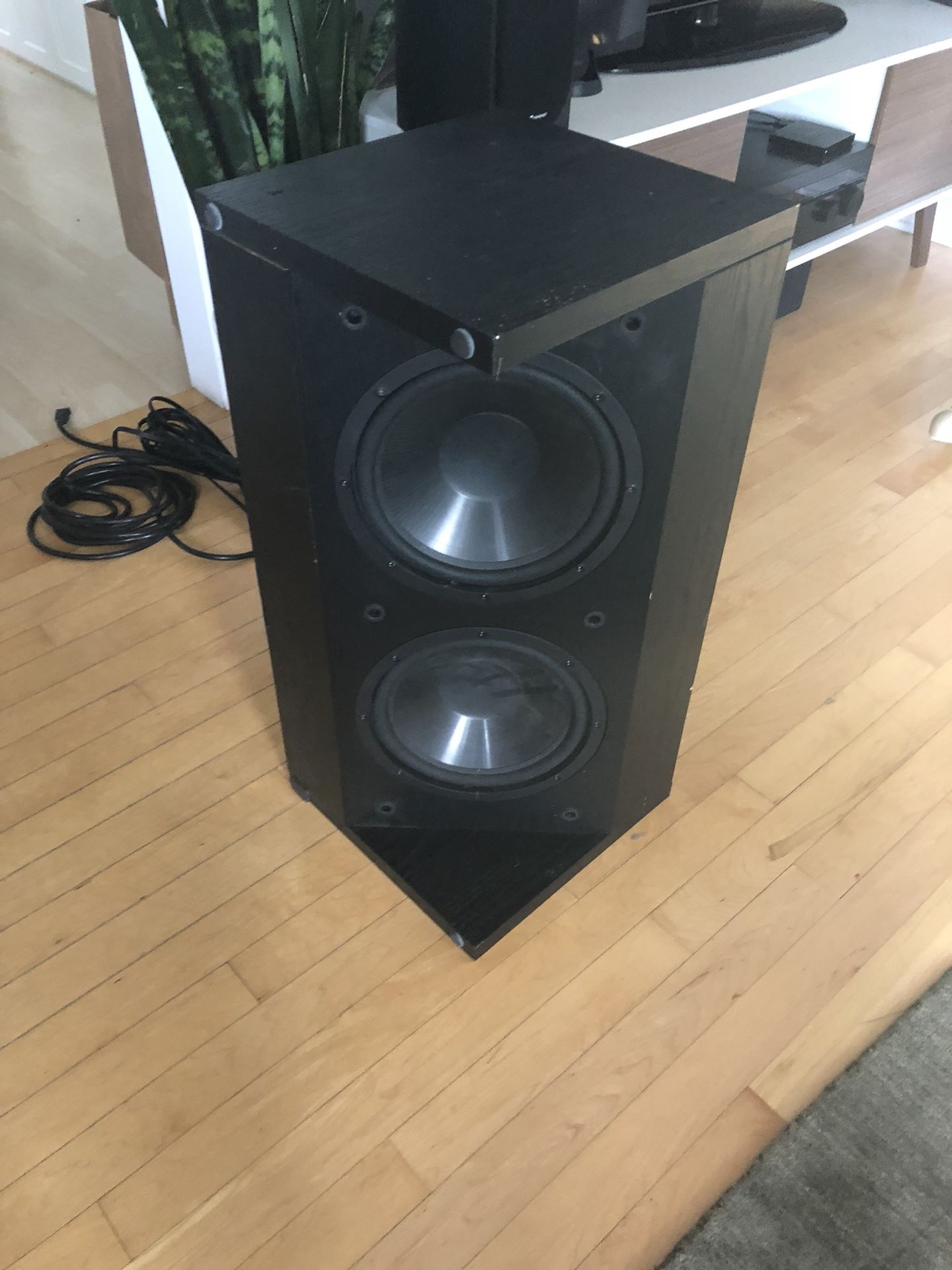 Rare! Infinity SSW-210 dual servo 10” subwoofers