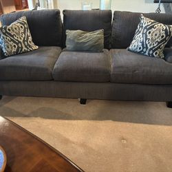 Navy 4 Piece Sofa Set
