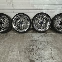 24” Chrome Rims $800