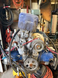 Seized 1600 VW Engine