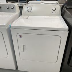Amana White 6.5 Cu. Ft. Gas Dryer With Wrinkle Prevent Option 