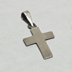 Vintage Sterling Silver 925 Mexico Modernista Pendant Jesus Christ Crucifix  Cross God