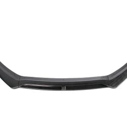 For 2015-2018 Ford Focus Painted Carbon Fiber Front Bumper Body Kit Spoiler Lip 3PCS -(2-PU-662-PCF