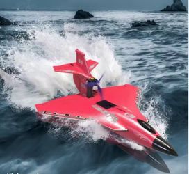 “Water, Land And Air Raptor” Semi-Aquatic Water Landing RC Plane