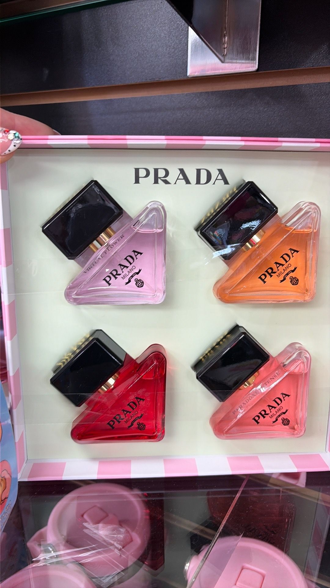 Prada perfume set