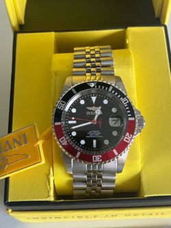 Invicta Pro Diver red/blue