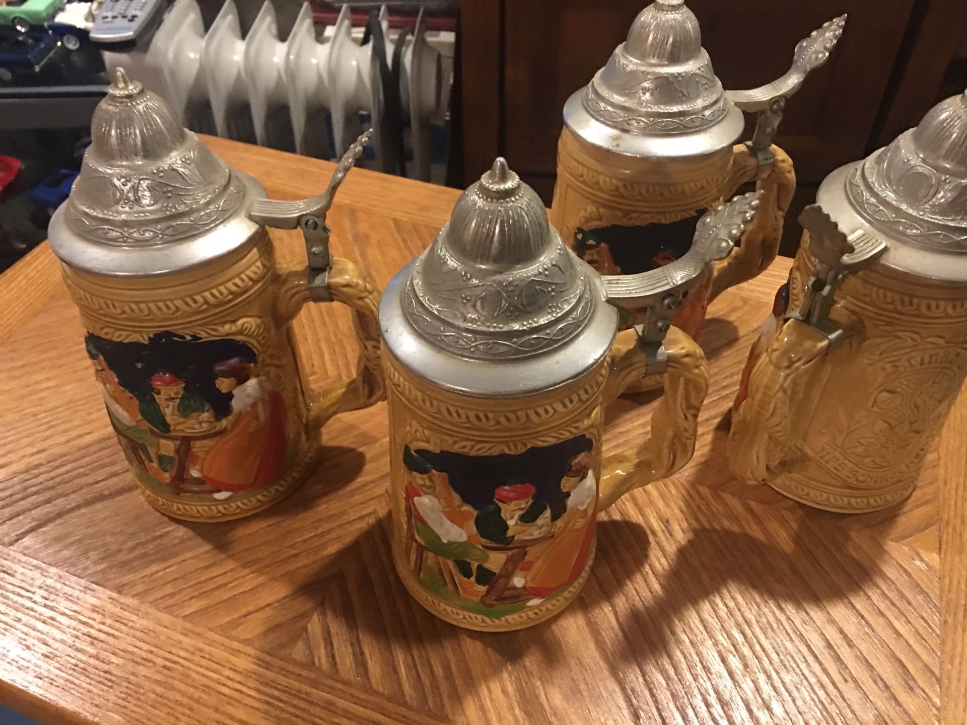 Vintage Beer Steins