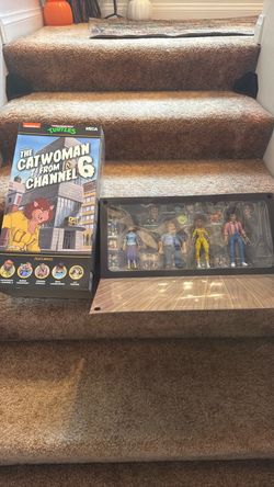 Neca TMNT Channel 6 news team